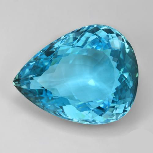 Best Swiss Blue Topaz for a Pendant | AAA Grade Quality